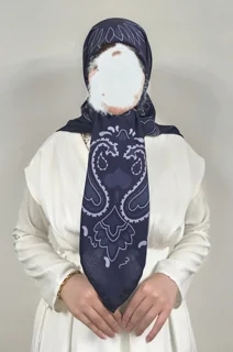 روسری نخ چهارفصل آسادخت - کد 1005